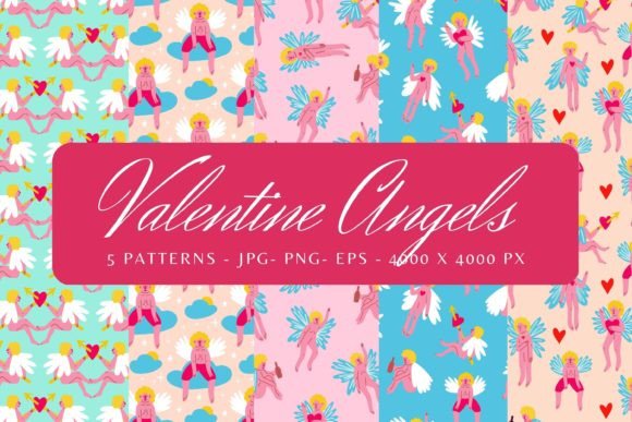 Angels Digital Papers Bundle: A Versatile Resource for Creative Projects