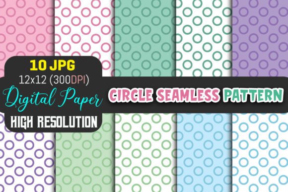 Circle Seamless Pattern: A Versatile Design Tool for Creative and Business Workflows