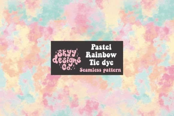 Discover the Beauty of Pastel Rainbow Tie Dye Seamless Patterns for Summer Projects