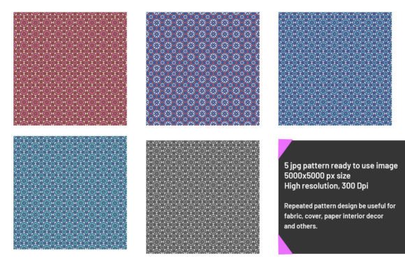 Exploring the Versatility of Abstract Flower Grid Repeated Pattern in Design and Creativity