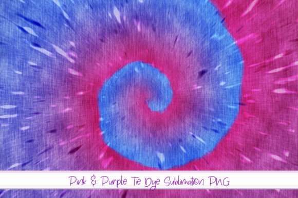 Pink Purple Tie Dye Sublimation PNG: A Versatile Design for Creative Projects