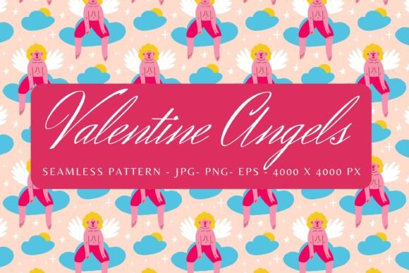 Valentine Angels Pattern: A Versatile Design for Creative Projects
