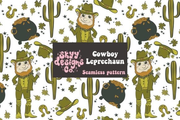 Western St Patrick’s Seamless Pattern: A Creative Asset for Design and Project Workflows